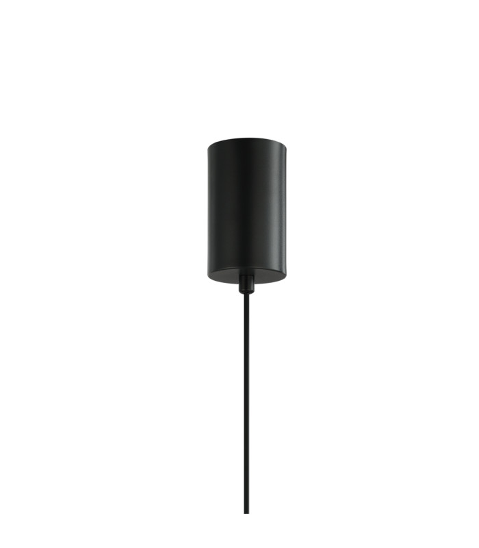 Marco Wire Frame Pendant Ceiling Light Black 3000K Warm White-3