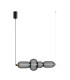 Marco Bar Pendant Ceiling Light Black 3000K Warm White-2