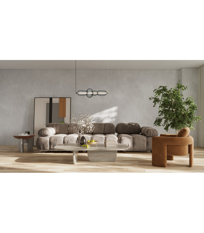 Marco Bar Pendant Ceiling Light Black 3000K Warm White-5