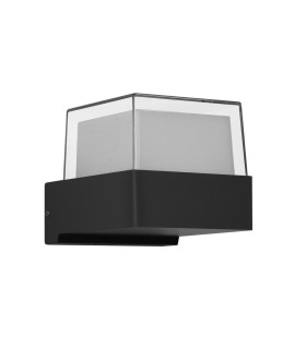Marti Outdoor Modern Wall Lamp Black 4000k Neutral White IP54-1