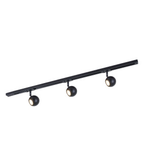 Marvi TR Blake Track Lighting Black 3xGU10-1