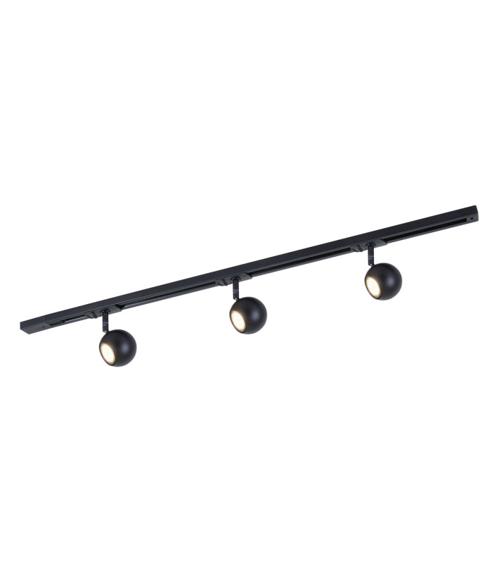 Marvi TR Blake Track Lighting Black 3xGU10-1