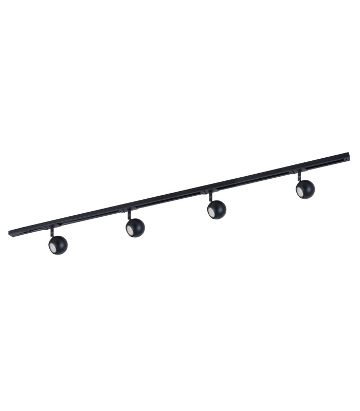 Marvi TR Blake Track Lighting Black 4xGU10-1