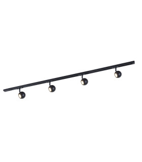 Marvi TR Blake Track Lighting Black 4xGU10-4