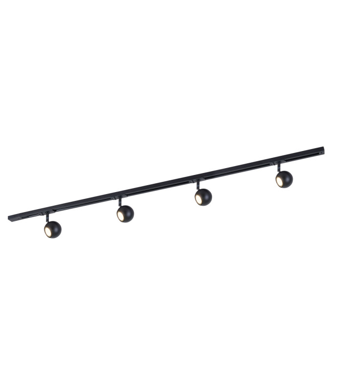 Marvi TR Blake Track Lighting Black 4xGU10-4