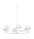 Miranda Multi Arm Pendant Ceiling Light White 3000K Warm White 6xLED-1