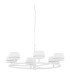 Miranda Multi Arm Pendant Ceiling Light White 3000K Warm White 6xLED-2