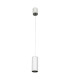 Moldes Big WH/GR Pendant 3000K Slim Pendant Ceiling Light White Grey 3000K Warm White-1