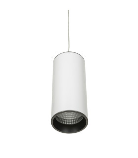 Moldes Big WH/GR Pendant 3000K Slim Pendant Ceiling Light White Grey 3000K Warm White-2