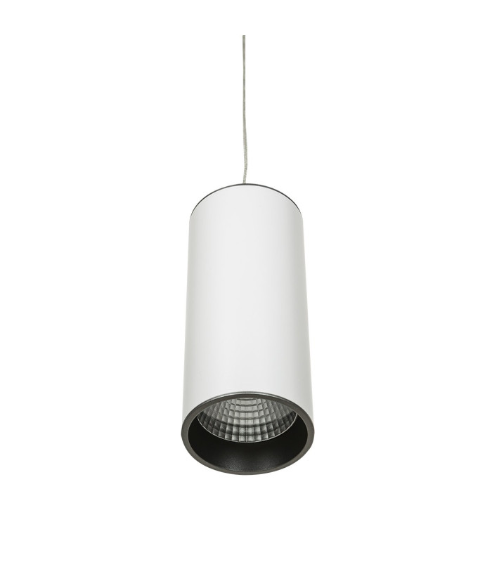 Moldes Big WH/GR Pendant 3000K Slim Pendant Ceiling Light White Grey 3000K Warm White-2