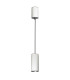 Moldes Big WH/GR Pendant 4000K Slim Pendant Ceiling Light White Grey 4000K Neutral White-1