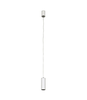 Moldes Medium WH/GR Pendant 3000K Slim Pendant Ceiling Light White Grey 3000K Warm White-1
