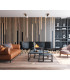 Molini Single Spotlight Black Wood-5