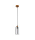 Naster Slim Pendant Ceiling Light Wooden Black-3