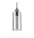 Naster Bar Pendant Ceiling Light Wooden Black 3xE27-3