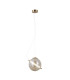 Nola Globe Pendant Ceiling Light Gold 3000K Warm White-2