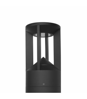 Nomad Outdoor Bollard Black 3000K Warm White IP54-2