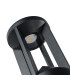 Nomad Outdoor Bollard Black 3000K Warm White IP54-3