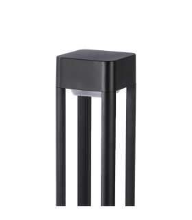 Nutri 80cm Outdoor Bollard Black 3000K Warm White IP54-2