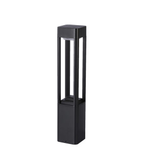Nutri 60cm Outdoor Bollard Black 3000K Warm White IP54-1