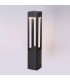 Nutri 60cm Outdoor Bollard Black 3000K Warm White IP54-3