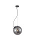 Perona Globe Pendant Ceiling Light Matt Black-1