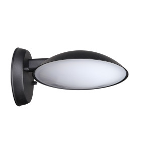 Piombino Outdoor Wall Down Lamp Black 3000K Warm White IP44-1