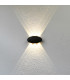 Pontas Outdoor Up Down Wall Lamp Black 3000K Warm White IP54-1