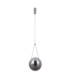 Rastia 25cm Globe Pendant Ceiling Light Chromic 3000K Warm White-1