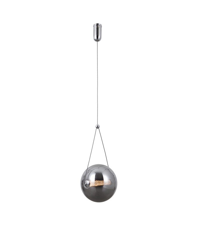 Rastia 25cm Globe Pendant Ceiling Light Chromic 3000K Warm White-2