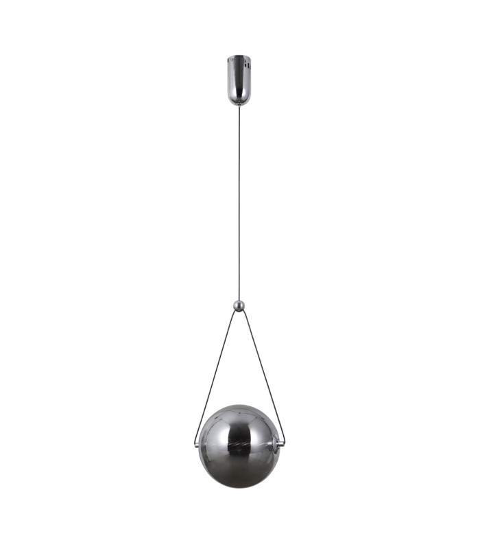Rastia 20cm Globe Pendant Ceiling Light Chromic 3000K Warm White-1