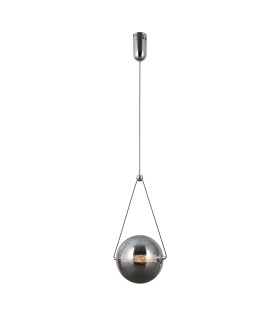 Rastia 20cm Globe Pendant Ceiling Light Chromic 3000K Warm White-2