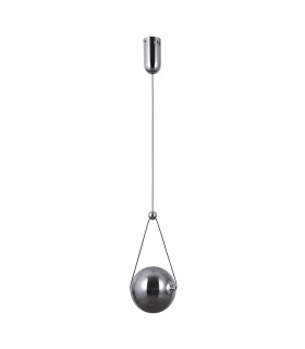 Rastia 15cm Globe Pendant Ceiling Light Chromic 3000K Warm White-1