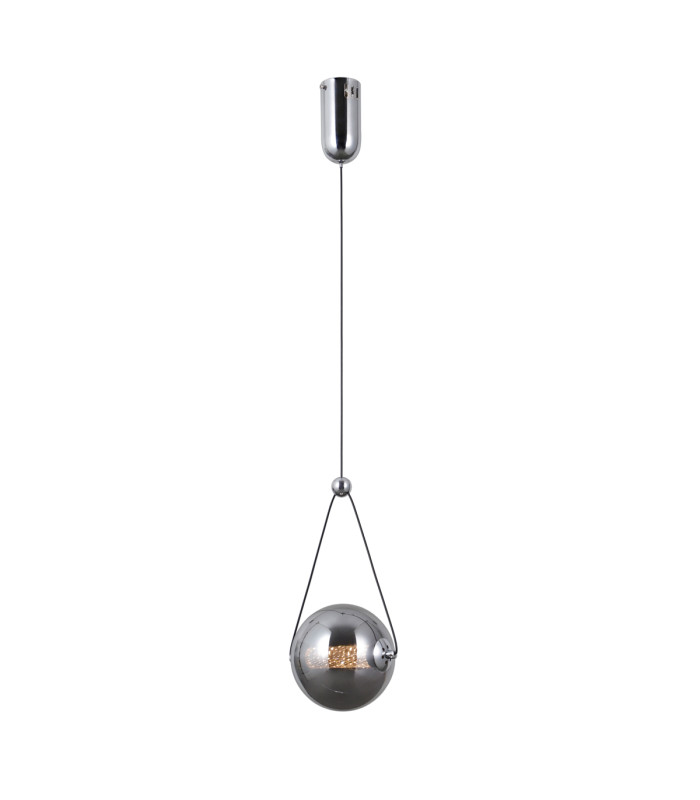 Rastia 15cm Globe Pendant Ceiling Light Chromic 3000K Warm White-2