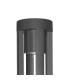 Ratel Outdoor Bollard Black 3000K Warm White IP54-2