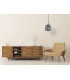 Renti Dome Pendant Ceiling Light Black-5