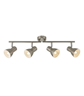 Riado Ceiling Spotlight Bar Satin Nickel 4xE14-1