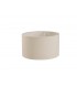 Round Fabric Shade Ivory Cream 300mm x 170mm - 1
