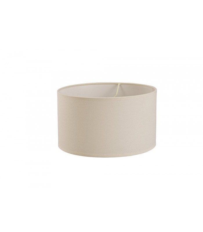 Round Fabric Shade Ivory Cream 300mm x 170mm - 1