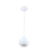 Rodrigo Dome Pendant Ceiling Light White 3000K Warm White-1