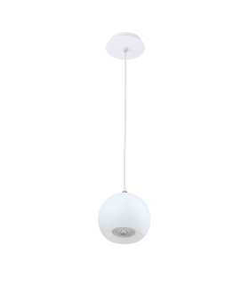 Rodrigo Dome Pendant Ceiling Light White 3000K Warm White-1