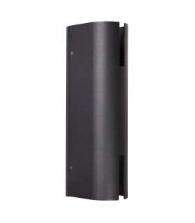 Rovigo Outdoor Up Down Wall Lamp Black 3000K Warm White IP54-1