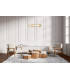 Sonte II Bar Pendant Ceiling Light Antique Bronze Matt 3000K Warm White-5