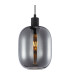 Talia Dome Pendant Ceiling Light Black Smoked-2