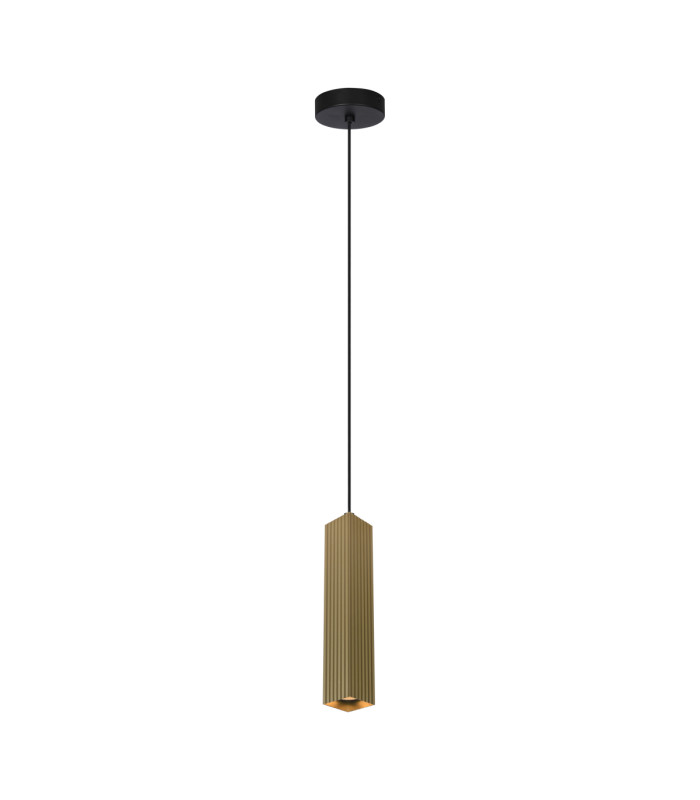 Tecno Slim Pendant Ceiling Light Gold-1