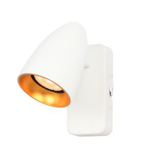 Tino Wall Single Spotlight White Gold-1