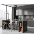 Verano Twin Ceiling Spotlight Matt Black Gold Chrome 2xGU10-5