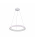 Vico 48cm LED Pendant Ceiling Light White 3000/4000K-1