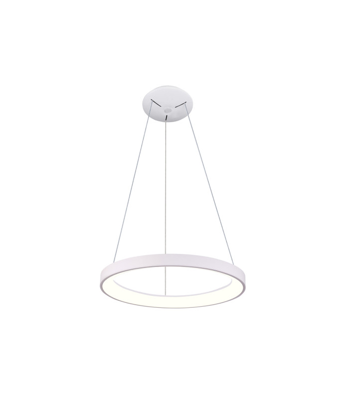 Vico 48cm LED Pendant Ceiling Light White 3000/4000K-2