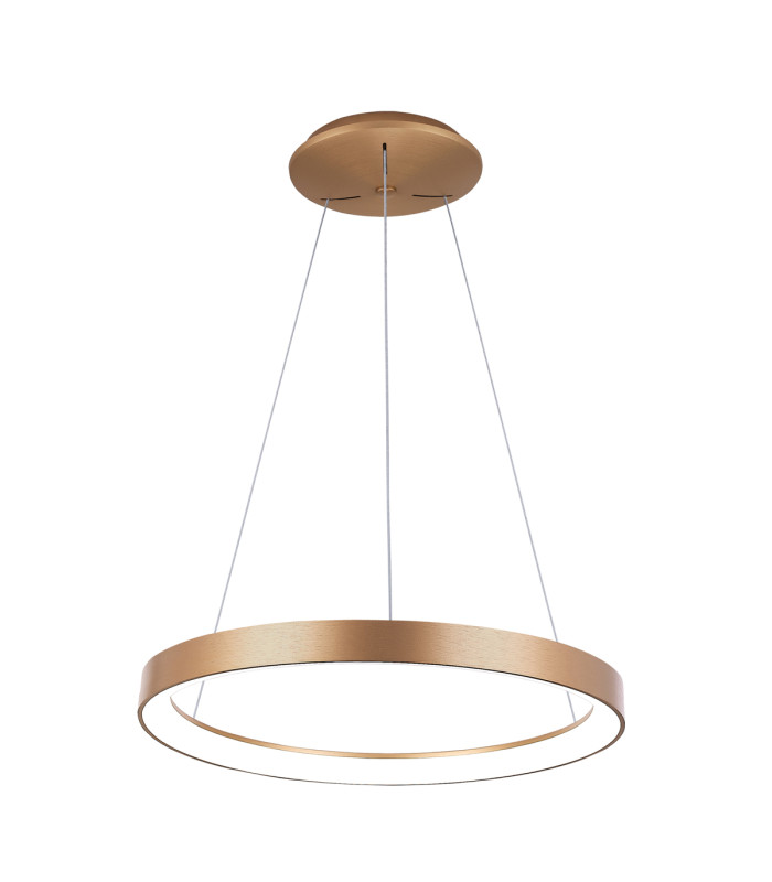 Vico 78cm LED Pendant Ceiling Light Gold 3000/4000K-2